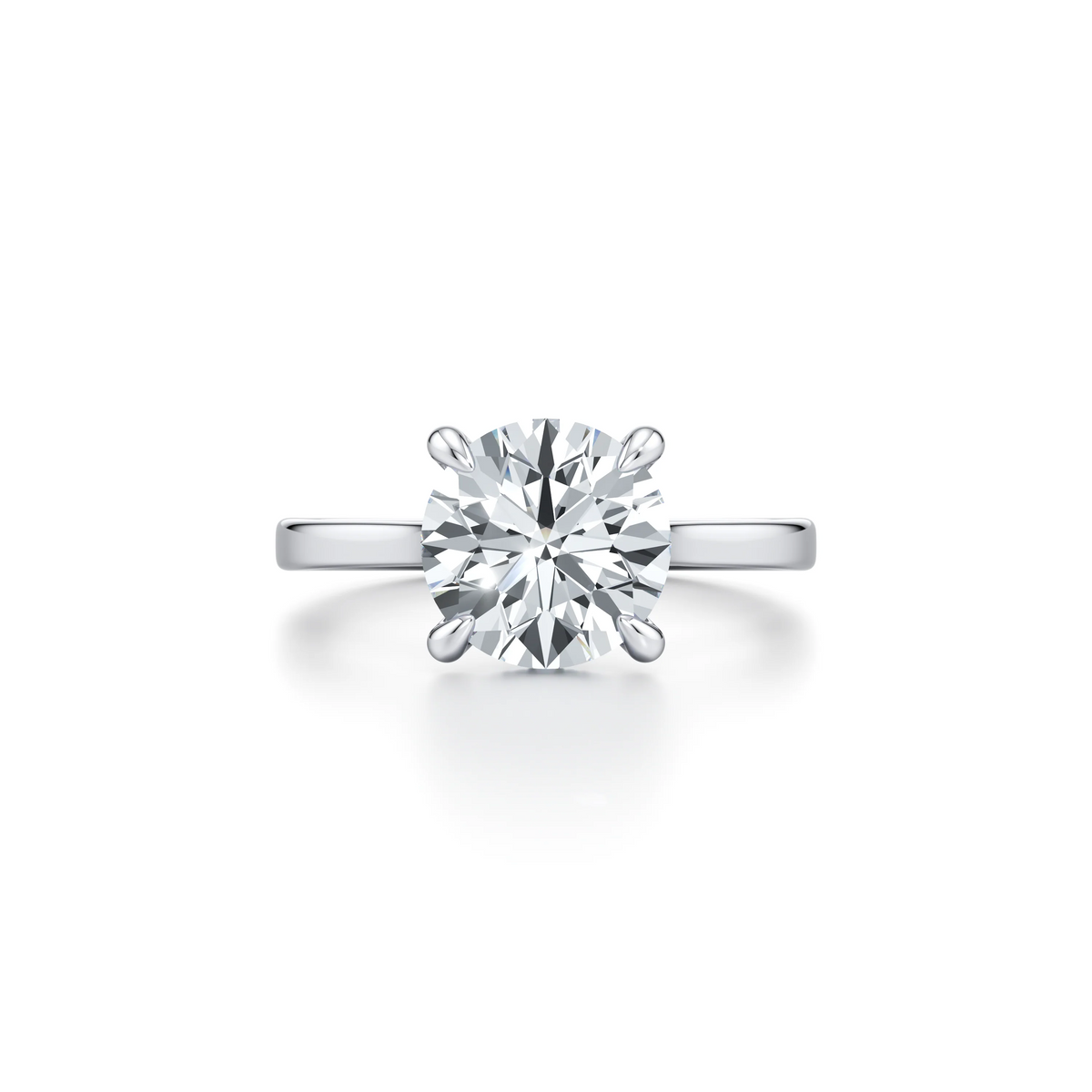 Promise Round Cut Diamond Engagement Ring