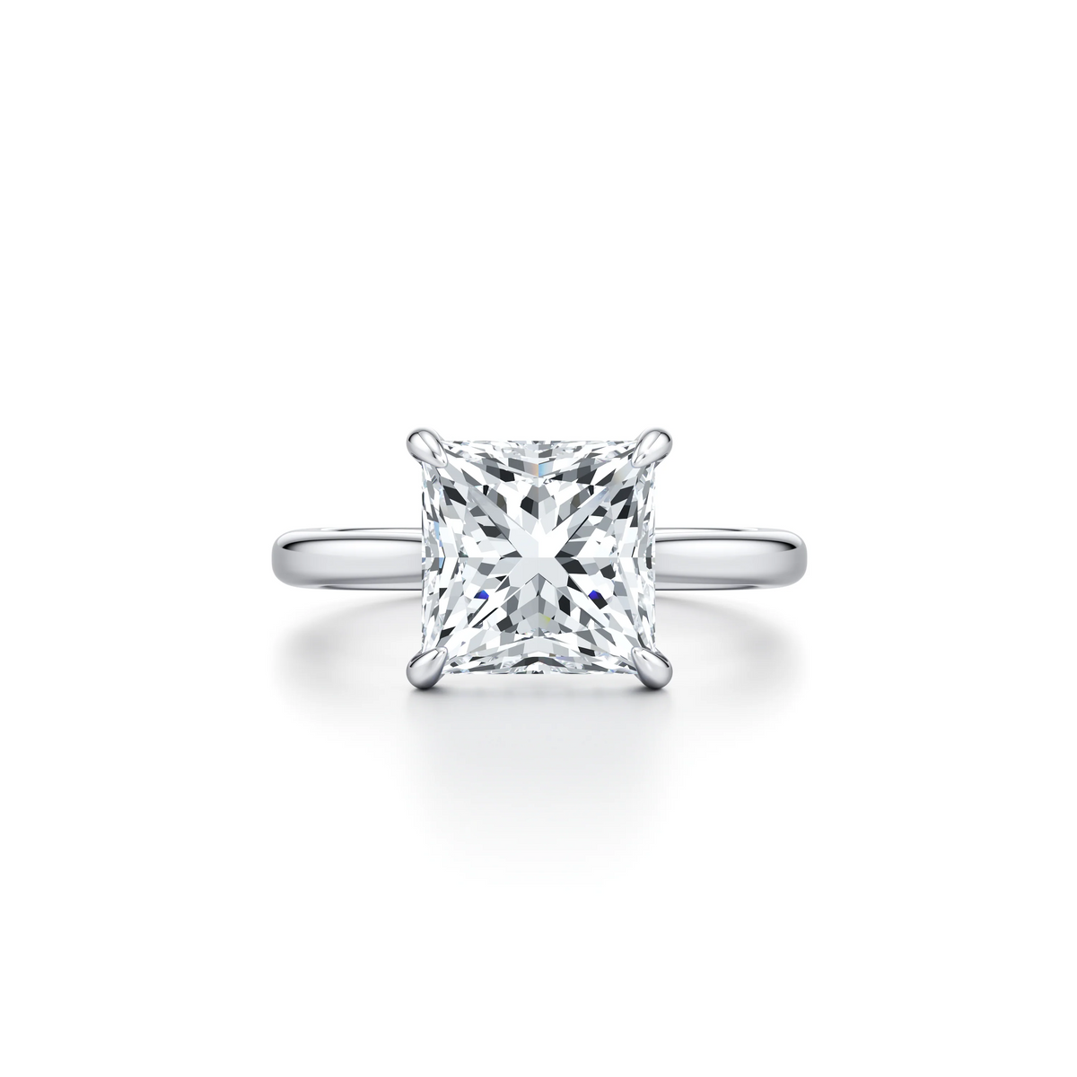 Promise Princess Cut Diamond Engagement Ring